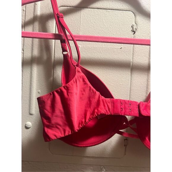 Victoria’s Secret Red Full Coverage Bra Woman’s Size 34C - Picture 10 of 13